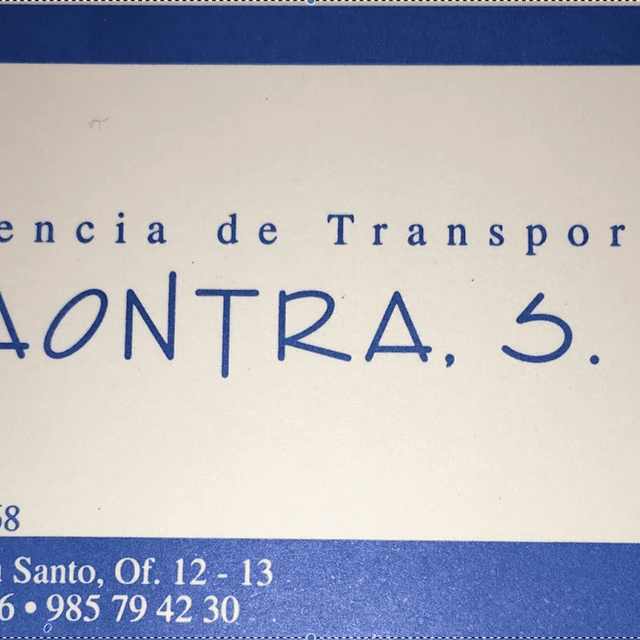 Transportes Naontra